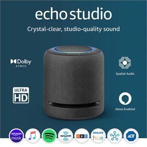 Echo Studio smart speaker with Dolby Atmos and Alexa